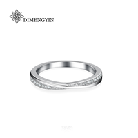 Bague de fiançailles classique en argent sterling 925 plaqué or avec moissanite VVS1 D Eernity 1,8 carat, sertie à griffes, certifiée GRA