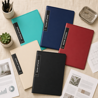 Porte-documents de présentation A4 personnalisé 8,5x11 en PP, reliure en tissu, couverture 1,0 mm, 30 pochettes transparentes, dorure à chaud, pour entreprises OEM ODM