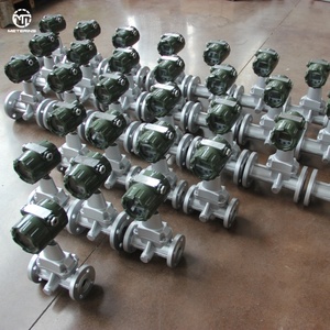 Pengukur aliran profesi Digital koneksi Flanged OEM, kecepatan aliran <span class=keywords><strong>Gas</strong></span> udara Stainless Steel - Product Image 2