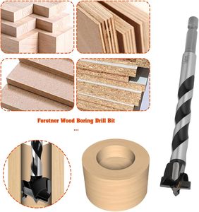 Sechskant-Spiralbohrer aus Hartmetall für Holz, Lochöffner für Türschloss- und Scharnierbohrungen - Product Image 6
