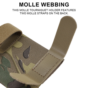 SINAIRSOFT Étui élastique TQ pour garrot tactique, à fixer sur ceinture tactique - Product Image 3