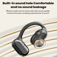 MINISO X39 TWS earphone dan Headphone HiFi Stereo nirkabel dengan BT 5.4 Noise Cancelling & Fashion transparan gaya untuk Olahraga