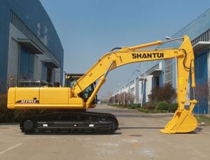 รถขุดตีนตะขาบยี่ห้อจีน Shantui SE370LC ขนาด 37 ตัน พร้อมเครื่องยนต์ Weichai ระบบควบคุม PLC ประสิทธิภาพสูง ระบบไฮดรอลิกครบชุด - Product Image 4