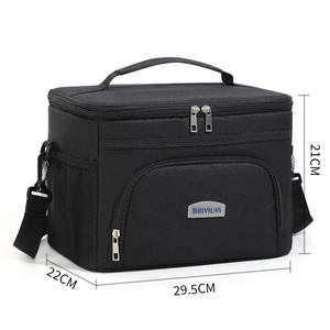 Handgehaltene Einschulter-Kühltasche aus Oxford-Gewebe zur Frischhaltung, Isolierte Tasche für Picknick und Auto, Neuer Grenzüberschreitender Bestseller, PEVA Wasserdicht - Product Image 6