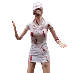 Infirmière <span class=keywords><strong>Zombie</strong></span> Animatronique Horreur pour Femmes Adultes Halloween Sanglante - Product Image 2
