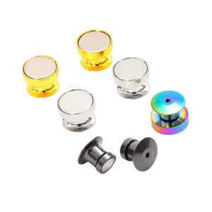 Hot bán Brass Nickel từ Snap đóng cửa Hidden mạ nút cho da ví túi xách áo may mặc bán buôn chì miễn phí - Product Image 4