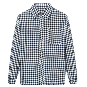 <span class=keywords><strong>Camicia</strong></span> <span class=keywords><strong>a</strong></span> <span class=keywords><strong>Quadri</strong></span> da <span class=keywords><strong>Donna</strong></span> alla Moda, Blusa Chic <span class=keywords><strong>a</strong></span> Quadretti, Manica Lunga, Stile Boyfriend, Camicie Casual Stampate, Top Larghi in Cotone, Blusas Primaverili Nuove _ - Product Image 5