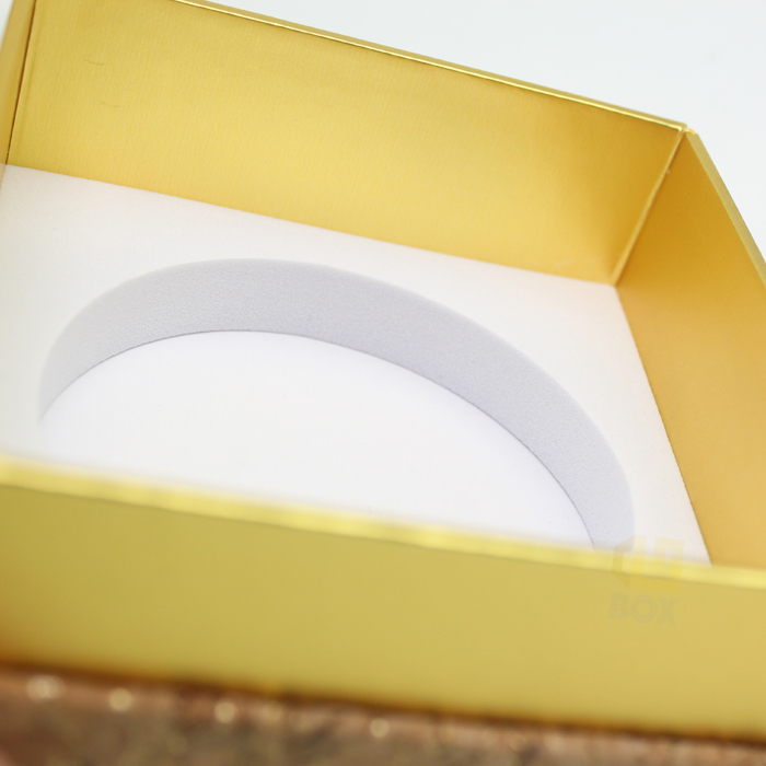 Custom eco friendly luxury High quality design candle jars rigid cardboard paper packaging gifts box with lid