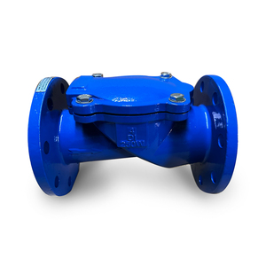 <span class=keywords><strong>Clapet</strong></span> <span class=keywords><strong>anti</strong></span>-<span class=keywords><strong>retour</strong></span> manuel en fonte ductile GGG40/50 H44X DN100 PN16 avec membrane en caoutchouc pour l'eau - Product Image 5