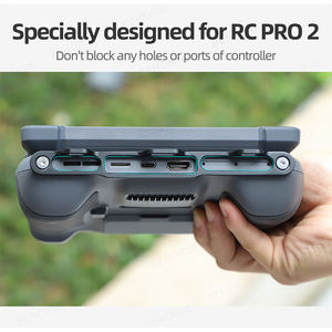 Прочный зажим с ЧПУ, Многофункциональный Карабин с 3 отверстиями, с кожаным ремешком премиум-класса для DJI RC Pro 2, аксессуары для дрона - Product Image 4