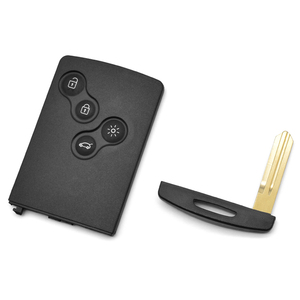 Cho r-enault <span class=keywords><strong>Koleos</strong></span> megane 2 3 Clio captur l-aguna <span class=keywords><strong>4</strong></span> nút từ xa thông minh Thẻ key Trường hợp với chèn nhỏ phím lưỡi - Product Image 4