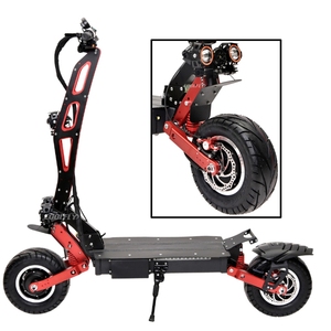 Mạnh Mẽ <span class=keywords><strong>Beast</strong></span> 60V 6000 Wát 45ah Elektro Scooter Động Cơ Kép 13 Inch Bánh Xe Lớn Electric Scooter Để Bán - Product Image 5