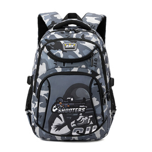 New Fashion Trend <b>Backpack</b> Boys and Girls Large Splash-proof Middle <b>School</b> Student Schoolbag Leisure Outdoor Travel <b>Backpack</b> - Product Image 1