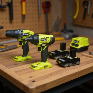 Kit de Taladro Atornillador Inalámbrico Ryobi de 18V con 2 Baterías - Product Image 3