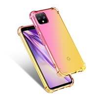 Lovecom — coque de téléphone portable, étui résistant aux chocs, dégradé de contraste, tpu, souple, pour Google Pixel 4XL