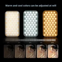 Mini projecteur LED portable lumière de remplissage de téléphone portable pour Selfies extérieurs éclairage de pantalon de poche à rabat avec clip