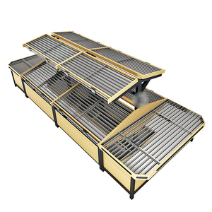 Estante <span class=keywords><strong>de</strong></span> exhibición personalizado para frutas y verduras, estantería <span class=keywords><strong>de</strong></span> exhibición para supermercado, tienda <span class=keywords><strong>de</strong></span> comestibles - Product Image 2