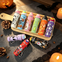 Porte-clés mignon et tendance en forme de bouteille, mini-gobelet Halloween, porte-baume à lèvres, breloques pour sac