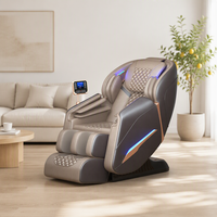 High-end zwarte luxe 3D schouder- en nekmassage ruimtecapsule volautomatisch multifunctioneel draagbaar opvouwbaar slimme full body