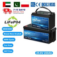 بطارية ليثيوم فوسفات الحديد PL STOCK 48 فولت 100 أمبير/ساعة 50 أمبير/ساعة 200 أمبير/ساعة مقاومة للماء مع نظام إدارة البطارية بتقنية البلوتوث قابلة لإعادة الشحن للمركبات الترفيهية والقوارب والتخييم