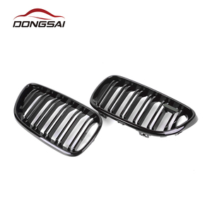 กระจังหน้าทรงไตคู่สีดำเงา ABS สำหรับ BMW ซีรีส์ 2 รุ่น F22 F23 M2 F87 ปี <span class=keywords><strong>2014</strong></span>+ - Product Image 2