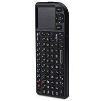 Keyboard Mini nirkabel 2.4G, Keyboard pad profesional dan fungsi Multimedia, Keyboard Mini nirkabel untuk presentasi mengajar kontrol konferensi