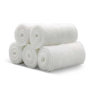 Breathable Soft Elastic PBT ผ้าพันแผลผ้าพันแผลสำหรับ Dressing ใช้ First Aid หนา PBT ผ้าพันแผล Ce สีขาว3ปี/Class I Neutral - Product Image 2