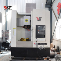 Tour vertical CNC WOJIE VTC900 à avance de coupe variable pour la production en série de disques et de brides