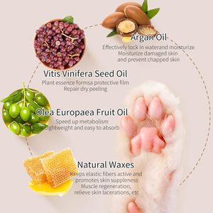Crema Natural PARA LA Nariz y Cera para Patas de Perro, Bálsamo para Calma y Repara las Patas Delicadas, Crema para Mascotas - Product Image 6