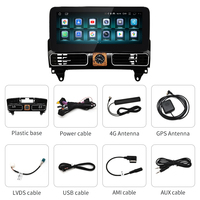 STWEI Pantalla Multimedia GPS de 12.3 Pulgadas con Android 15, CarPlay Inalámbrico y Android Auto para Mercedes Benz Clase M W166 ML250 350, 1 Año de Garantía