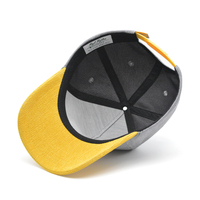 Gorra de béisbol de dos tonos unisex ajustable de pana de algodón personalizada al por mayor para hombres jóvenes