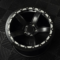 Jantes forgées Bku Beadlock 17 18 19 pouces 5x115 concaves 5 branches Drag Wheel pour Dodge Challenger SRT Demon Charger SRT Hellcat
