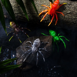 Vente en gros FO060 8cm 7g appâts souples artificiels flottant simulé <span class=keywords><strong>araignée</strong></span> forme grenouille leurres de pêche - Product Image 6