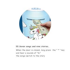 โรงงานโดยตรงสีชมพูแบบพกพารหัสผ่านเงินปลอดภัยประหยัดกล่องสำหรับของขวัญเด็ก - Product Image 5