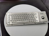 Clavier mécanique monté sur métal industriel de kiosque de bouton imperméable de Braille avec la boule de commande