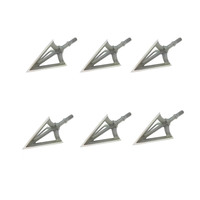 Pointes de flèches de chasse G5 Archery Broadhead 100 grains pour extérieur, 100 % acier, pour arbalète, pointes fixes haute performance
