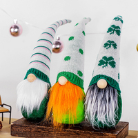 Peluche Gnome Renard Rudolph en Promotion – Peluche Personnalisée Douce pour la Saint-Patrick – Peluche Gnome Renard Rudolph