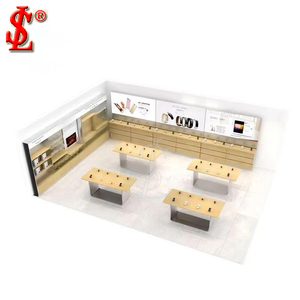 <span class=keywords><strong>Boutique</strong></span> de téléphonie mobile Dernière décoration intérieure Armoire murale d'affichage personnalisée <span class=keywords><strong>en</strong></span> bois conçue - Product Image 4