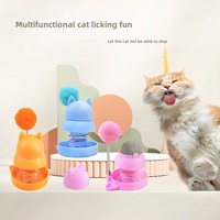 Jouet pour chat en forme de boule de catnip et de silvervine, jouet pour chat en PVC à ressort, auto-entretenant, interactif, pour chatons, pour chats d'intérieur