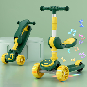 Outdoor Baby Products Sport Toys <strong>Scooter</strong> Kids Light up 3 Wheels Foldable Children Kick <strong>Scooter</strong> for <strong>Toddlers</strong> Girls Boys - Product Image 1