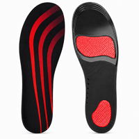 Semelles orthopédiques robustes avec soutien de la voûte plantaire pour pieds plats, fasciite plantaire, la marche et les bottes de travail