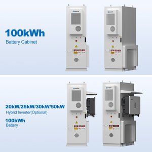 High Voltage 280Ah Battery Pack BESS Cabinet 50kWh 100KWH 200KWH Air Cooling Commercial <b>Energy</b> <b>Storage</b> <b>System</b> - Product Image 3