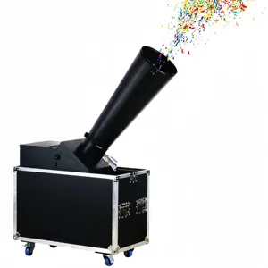 2024 mais novo RGB LED DJ Efeitos CO2 Jet Confetti Máquina de gelo seco para palco de casamento e festa