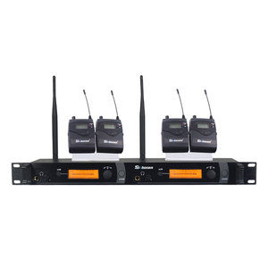 เหมาะสำหรับ Sinbosen Professional M-2050 4 ชุดมอนิเตอร์แบบ Bodypack ไร้สายในหู สำหรับการใช้งานแบบ In-Ear Monitor - Product Image 1