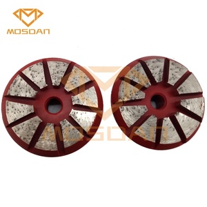 3英寸螺纹M14金刚石砂轮，带10个斜面，用于手磨机 - Product Image 5