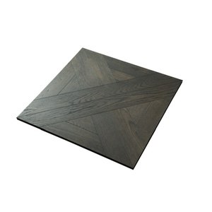 Thiết kế hiện đại Versailles keo xuống màu đen thiết kế gỗ sồi sàn gỗ cao cấp phong cách hiện đại - Product Image 1