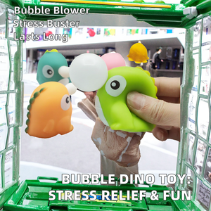 Juguete de Dinosaurio de Goma Antiestrés 2026, Creativo y Portátil, para Niños, para Aliviar el Estrés y la Ansiedad, con Burbujas - Product Image 2