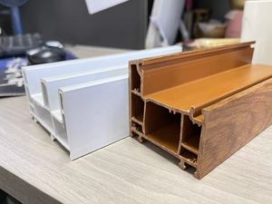 Profil de fenêtre à battant Upvc HSPG60-08 Profils blancs en plastique PVC pour fenêtre et porte - Product Image 5