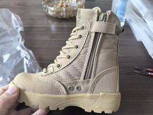 Chaussures d'entraînement DF22 TSB09 taille 28-36, petite taille pour enfants, étudiants, bottes désertiques noires, kaki, camouflage - Product Image 5
