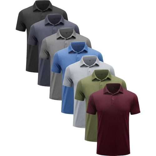 7 Pack Black Dark Grey Navy Light Grey Army Maroon Milddle Blue